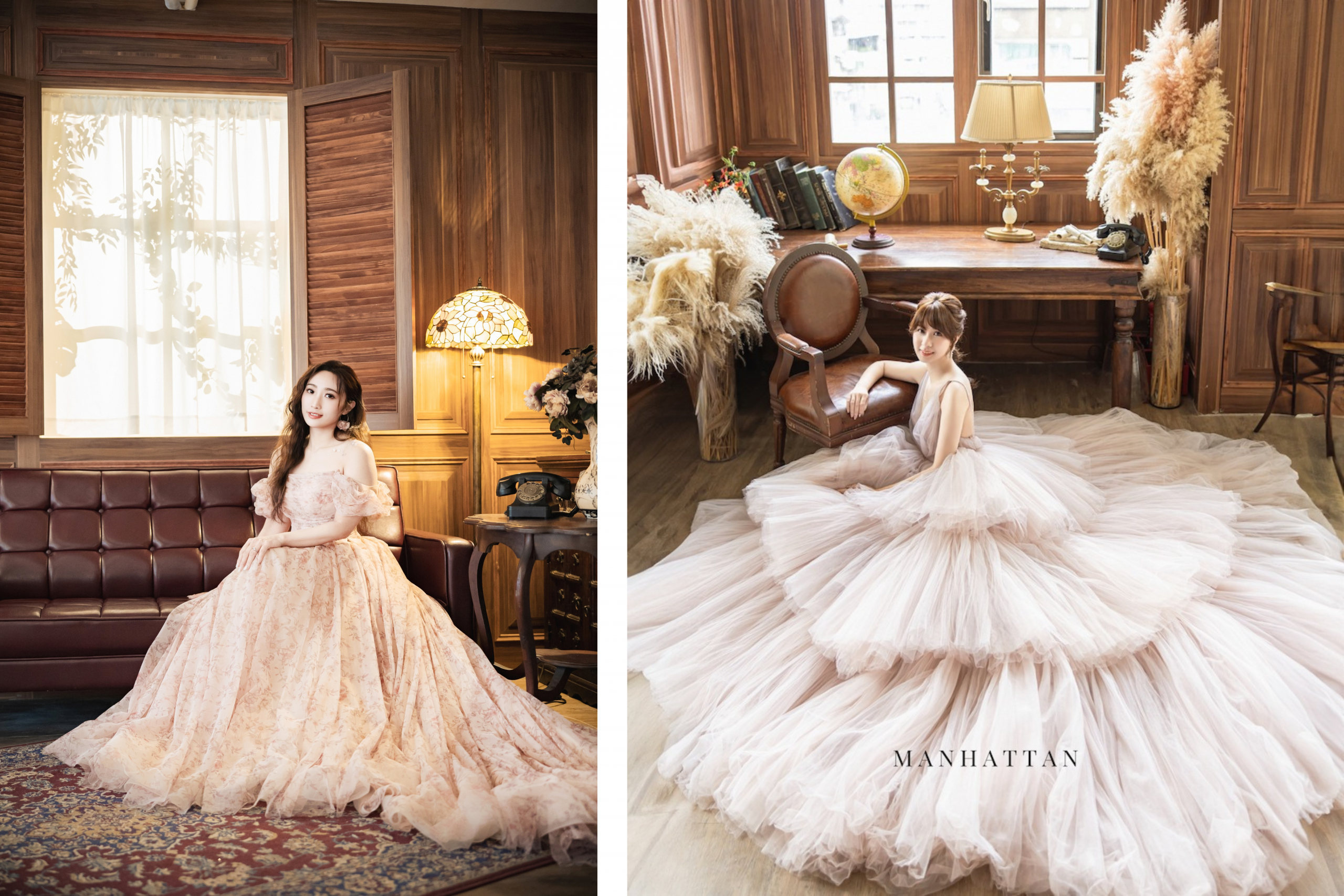 曼哈頓婚紗攝影棚照片組合