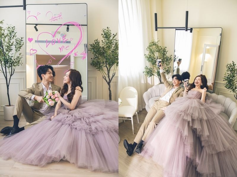 台北曼哈頓 新韓風 婚紗照 居家風 婚紗照 -1